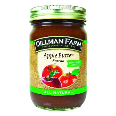 DILLMAN FARM All Natural Apple Butter Spread 13 oz Jar 80161